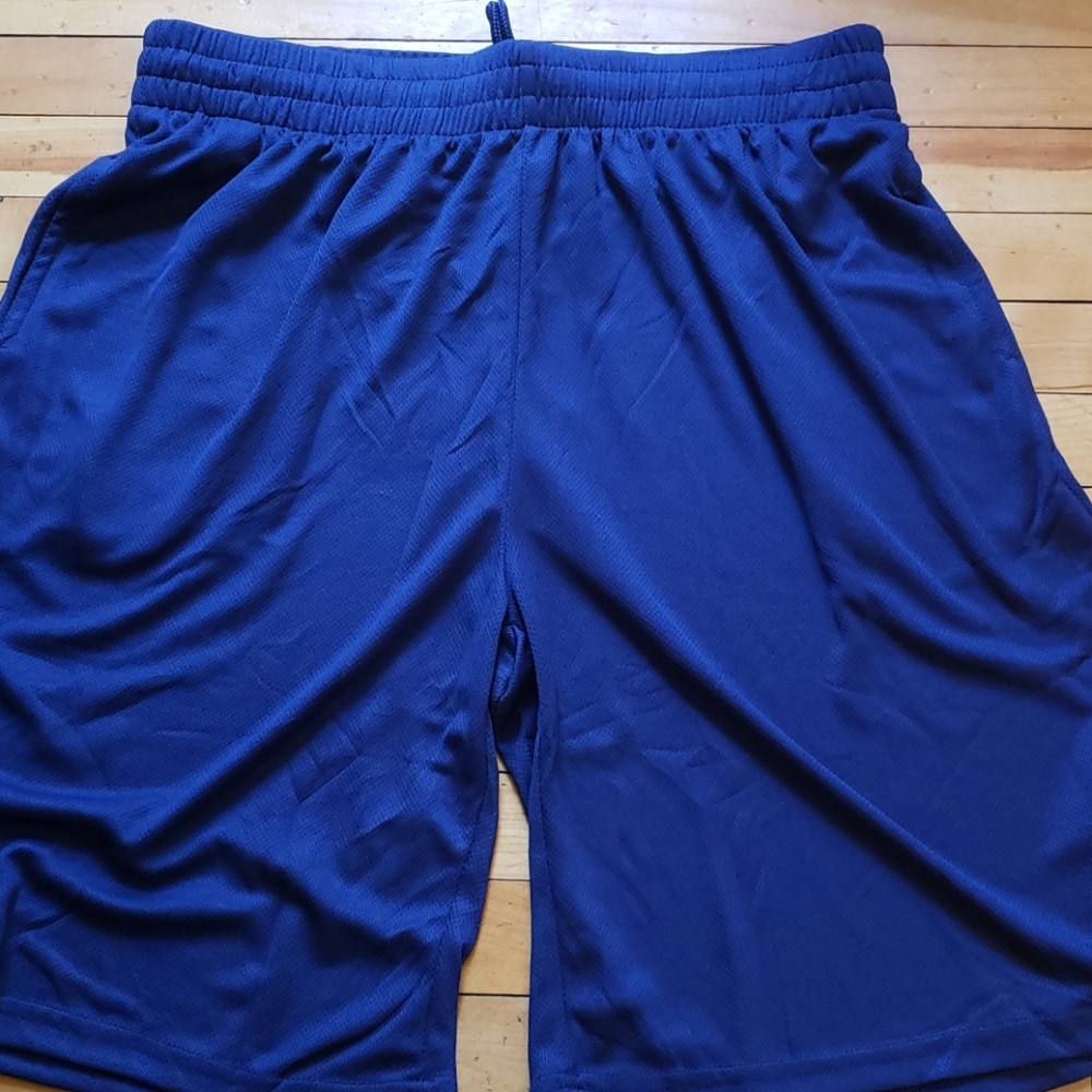 Galaxy by Harvic Navy Blue Mesh Shorts